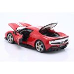 Ferrari 296 GTB Assetto Fiorano 2022 rojo / blanco 1/18