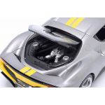 Ferrari 296 GTB Assetto Fiorano 2022 gris metalizado 1/18