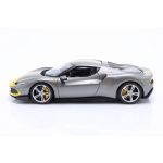 Ferrari 296 GTB Assetto Fiorano Baujahr 2022 grau metallic 1:18