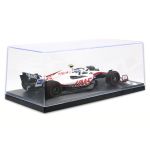 Einzelvitrine mit Start-/Ziellinie Maßstab 1:18