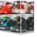 Vitrina para cascos a escala 1/2 o maquetas de coches a escala 1/18 espejo