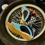 Gulf GPO Racing Sneaker blue suede