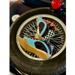 Gulf GPO Lady Racing Sneaker blue suede
