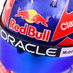 Sergio Pérez miniature helmet Formula 1 Mexico GP 2024 1/2