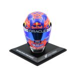 Sergio Pérez Miniaturhelm Formel 1 Mexiko GP 2024 1:4