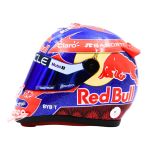 Sergio Pérez Miniaturhelm Formel 1 Mexiko GP 2024 1:4