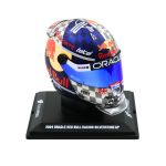 Sergio Pérez casque miniature Formule 1 Silverstone GP 2024 1/4