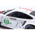 Porsche 911 RSR #91 Winner LMGTE Pro 24h LeMans 2022 Porsche GT Team 1/18