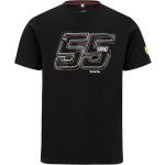 Scuderia Ferrari Sainz Camiseta negro
