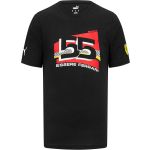 Scuderia Ferrari Sainz Camiseta negro