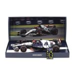 Nyck de Vries Scuderia AlphaTauri AT04 Formula 1 2023 Edizione limitata 1/18