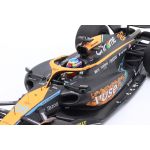 Oscar Piastri McLaren F1 Team MCL36 Testfahrt Abu Dhabi 2022 1:18