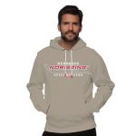 Norisring Hoodie Logo light grey