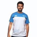 Maro Engel T-Shirt #24 bleu/blanc
