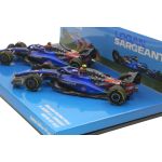 Williams Racing Team FW45 Albon / Sargeant Austin GP 2023 Doppel-Set 1:43