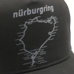 Nürburgring Gorra Racetrack negro