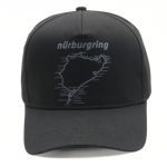 Nürburgring Casquette Racetrack noir