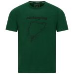 Nürburgring T-Shirt Racetrack grün