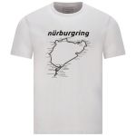 Nürburgring Camiseta Racetrack gris