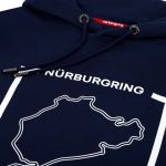 Nürburgring Sweat à capuche Dynamic bleu