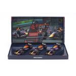 Red Bull Racing Verstappen Sieger Miami, Austin, Las Vegas GP 2023 3er-Set 1:43
