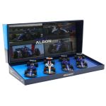 Alexander Albon Silverstone, Singapur, Austin, Las Vegas GP 2023 4er-Set 1:43