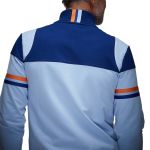 Gulf Sweatjacke Classic Stripe hellblau