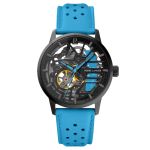 Paddock Reloj mujer cuero azul