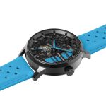 Paddock Reloj mujer cuero azul