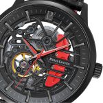 Paddock Reloj cuero rojo