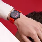 Paddock Reloj caucho rojo