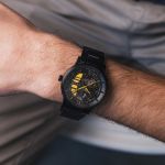 Paddock Watch Stainless steel black/yellow