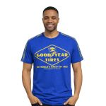Goodyear T-Shirt Menlo Park blau