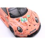 Porsche 911 RSR #92 Ganador de la clase LMGTE Pink Pig 24h Le Mans 2018 1/12