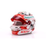 Charles Leclerc Casco en miniatura 1000th Ferrari GP Fórmula 1 2020 1/5