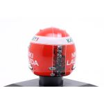 Sebastian Vettel miniature helmet Ferrari Monaco GP Formula 1 2019 1/5