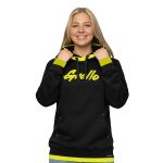 Manthey Kapuzenpullover Grello schwarz