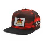Nürburgring Gorra para niños Legend Flat Brim rojo/negro