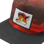 Nürburgring Cappuccio per bambini Legend Flat Brim rosso/nero
