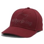 Nürburgring Casquette Racetrack rouge