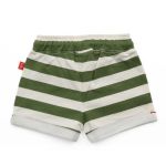 Nürburgring Pantalones cortos bebé Stripes verde/beige