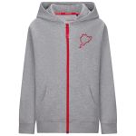 Nürburgring Chaqueta con capucha para niños Happy gris
