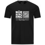 Nürburgring Maglietta Coordinates nero