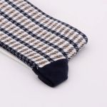 Pepita Socken navy/beige