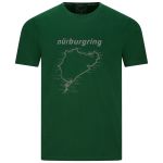 Nürburgring T-Shirt Racetrack vert
