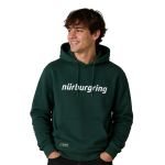 Nürburgring Felpa con cappuccio Pitstop verde