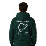Nürburgring Kapuzenpullover Pitstop grün