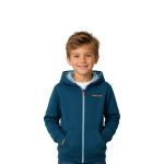 Nürburgring Kinder Kapuzensweatjacke 27 blau