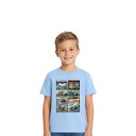 Schubert Motorsport Camiseta para niños DTM azul