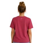 Nürburgring T-Shirt Femmes Heart Race rouge